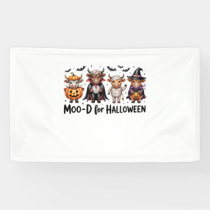 Highland Cow Halloween Spooky Season (2) Banner