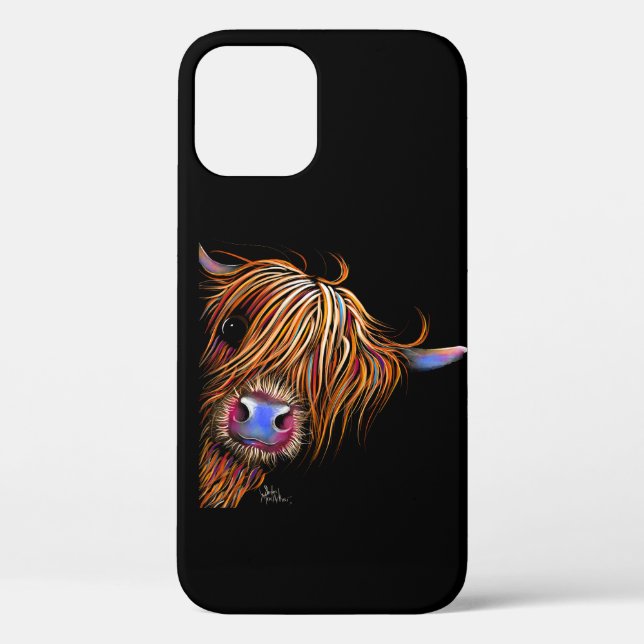 Highland Cow Imprimer Coque iphone SuGaR LuMP oN B (Verso)
