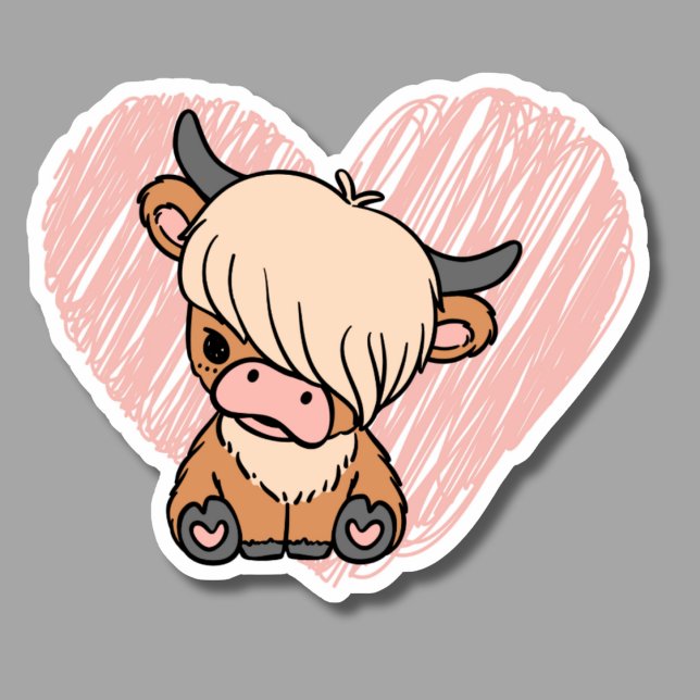 Highland Cow Love Waterproof  (Creator Uploaded)