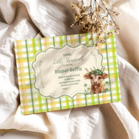 Highland Cow Lucky Little Shamroc Diapper Raffle