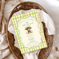 Highland Cow Lucky Little Shamrock Baby Shower