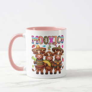 Highland Cow Mooxico Cinco De Mayo Mug