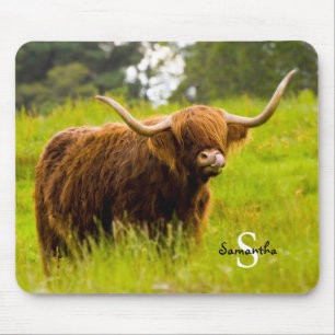 Highland Cow Mouse Pad
