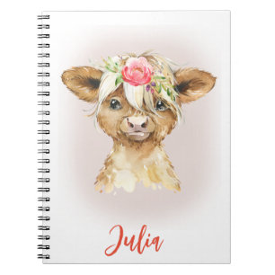 Highland Cow Notebook 