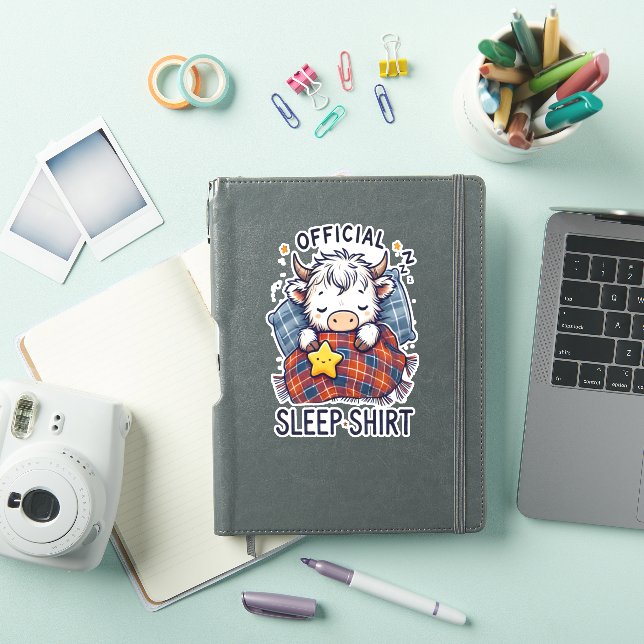 Highland Cow Png, Official Sleep Png (iPad Cover)