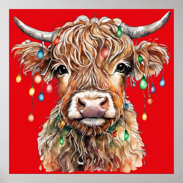 Highland Cow Poster (Front)