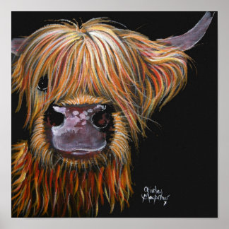 HiGHLaND CoW PRiNT "HeNRY' BY SHiRLeY MacARTHuR