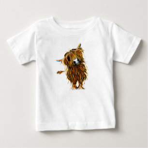 Highland Cow Print T-SHiRT ' CoooWeee '