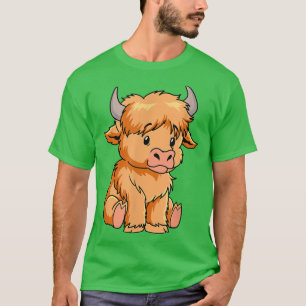Highland Cow Scotland Farmers471 T-Shirt