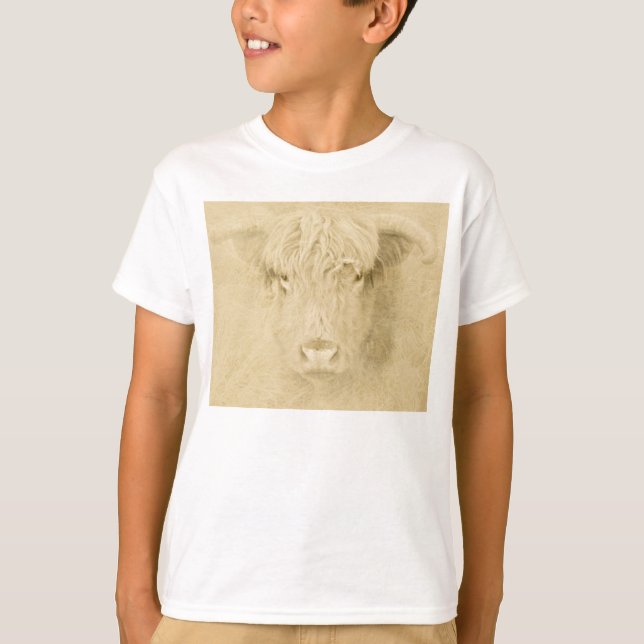 Highland Cow T-Shirt (Front)