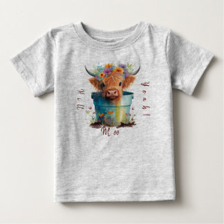 Highland cow T-shirt
