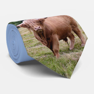 Highland Cow Tie