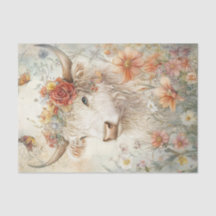 Highland Cow Tissue Paper