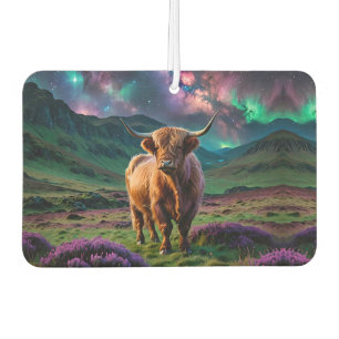 Highland Cow Under The Stars Air Freshener