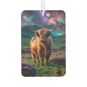 Highland Cow Under The stars Air Freshener