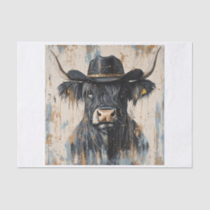 Highland Cow Vibes3 Tissue Paper