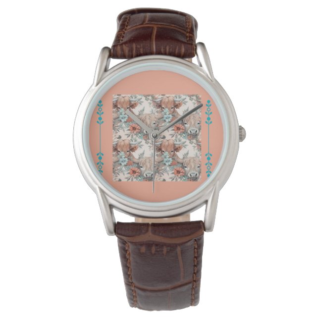 Highland cow watch (Front)