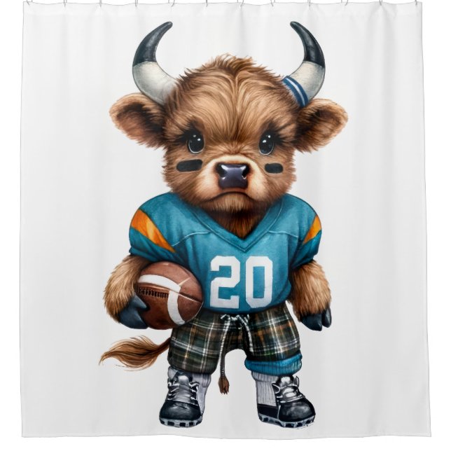 Highland Cows and Football (Front)