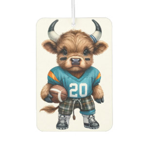 Highland Cows and Football Air Freshener