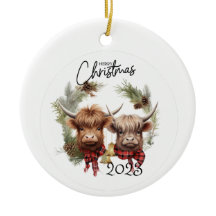 Highland Cows Christmas