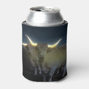 Highland Cows Glowing In The Dark, Can Cooler