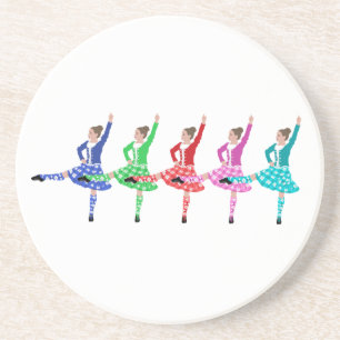 Highland Dance Line Coaster