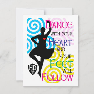 Highland Dancer Card