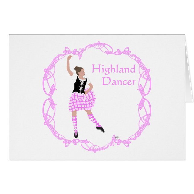 Highland Dancer Pink Aboyne (Devant horizontal)