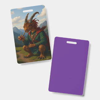 Highland Dragon Badge