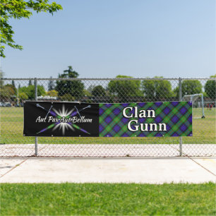 Highland Festival Clan Gunn Tent Banner