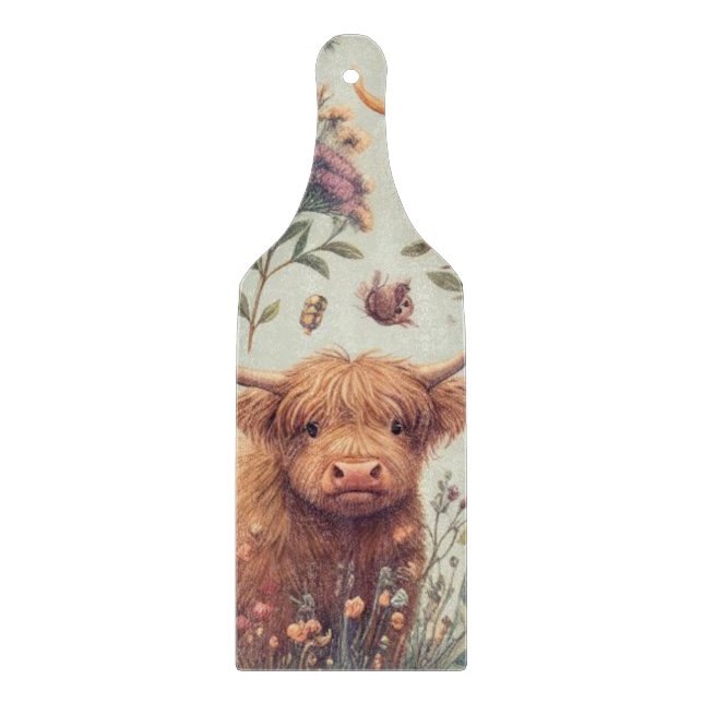 Highland Harmony Cutting Board (Front)