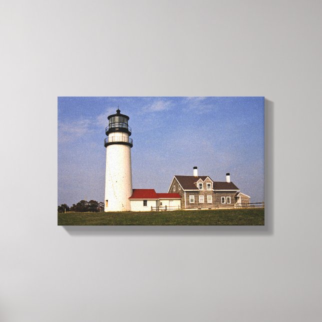 Highland Lighthouse Canvas Print (Front)