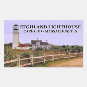 Highland Lighthouse, Cape Cod, Massachusetts Sticker