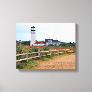 Highland Lighthouse Massachusetts Wrapped Canvas