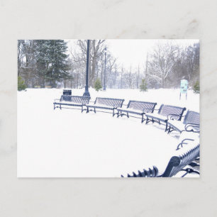 Highland Park in Winter Postcard
