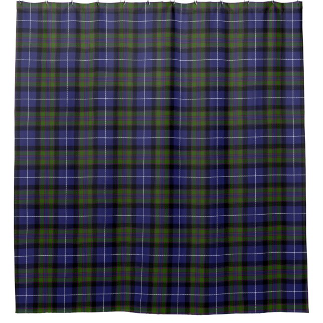 Highland Pride Of Scotland Tartan Curtain (Front)