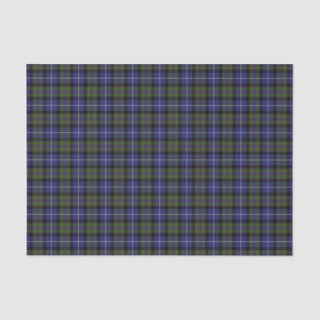 Highland Pride Of Scotland Tartan Tissue Paper (Front)