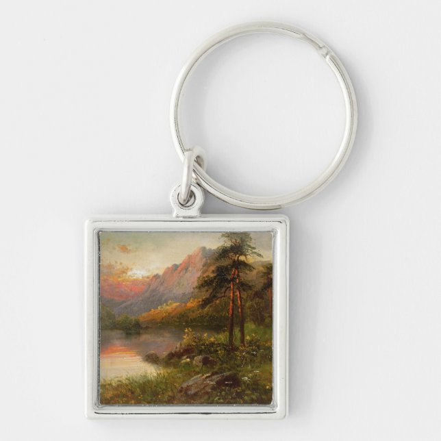 Highland Solitude Keychain (Front)