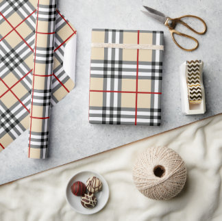 Highland Tartan Gift Wrap
