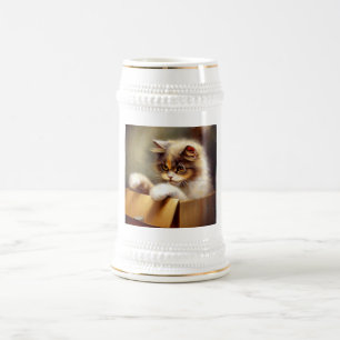 Highlander Cat Beer Stein