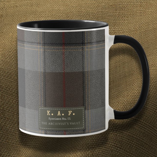 Highlands Dispatch: Personalized Tartan Field Mug (Creator Uploaded)