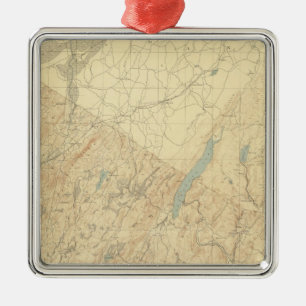 Highlands of New Jersey 2 Metal Ornament