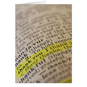 Highlighted dictionary entry