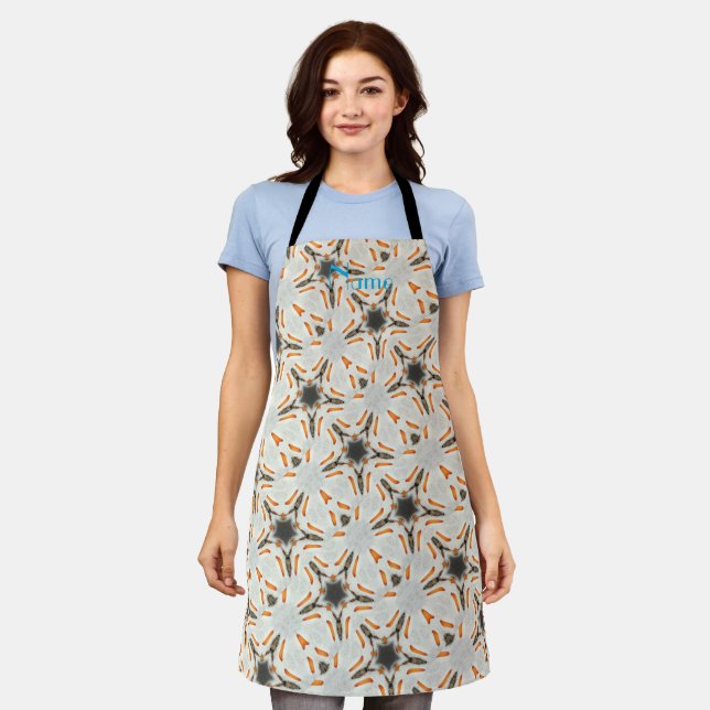 highlighted moorish stars   apron (Worn)