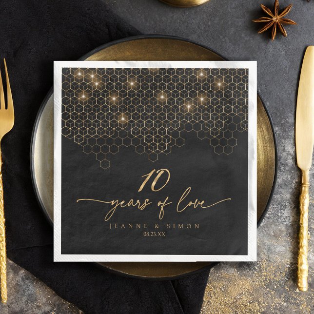 Highlights Gold 10th Anniversary ID1165 Napkin (Creator Uploaded)