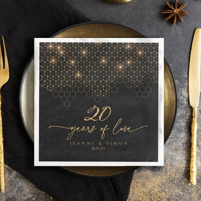 Highlights Gold 20th Anniversary ID1165 Napkin (Creator Uploaded)