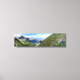 Highline Trail - Glacier National Park Canvas Print