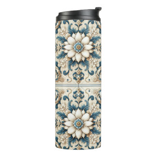 Highly Decorated Floral Tumbler