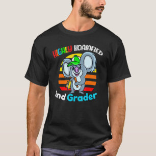 Highly Koalafied 2nd Grader Back To School Koala B T-Shirt
