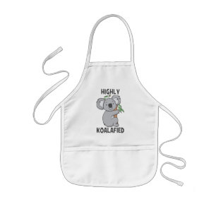 Highly Koalafied Koala Kids Apron